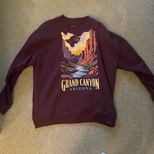 Grand Canyon Maroon Sweatshirt